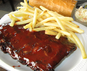Billy Boy's BBQ ribs